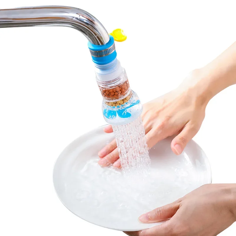 Kitchen Faucet Nozzle Extender Sink Water Tap Nozzle Filter Bubbler Faucet Aerator Attachment Home Bathroom Toilet Accessories