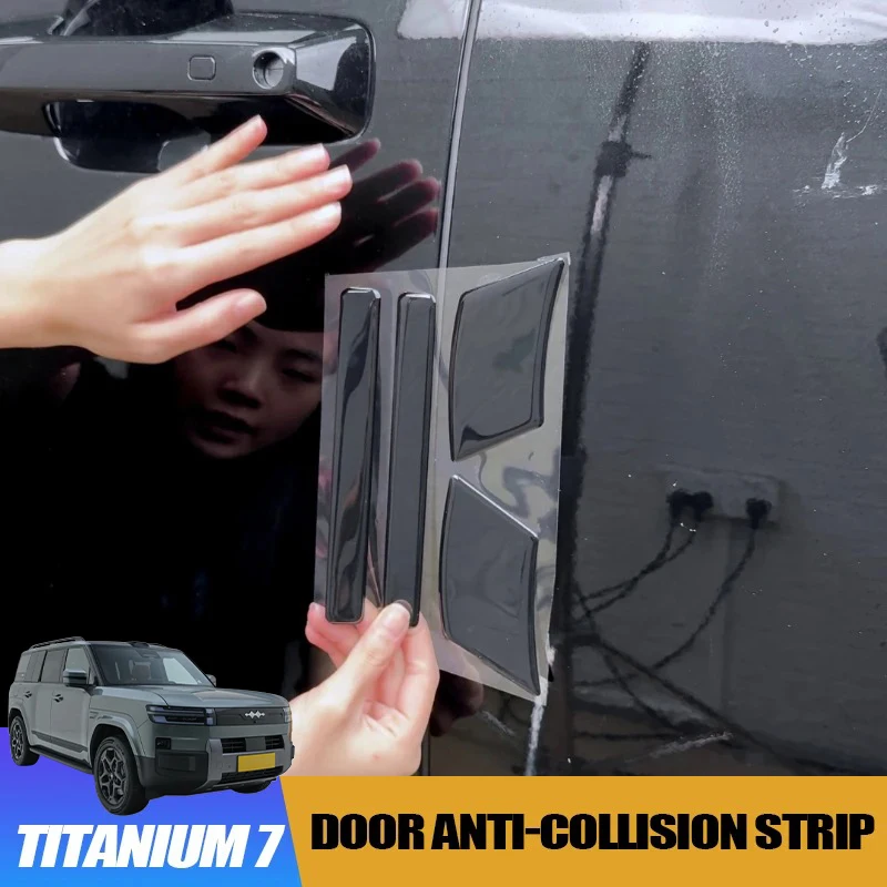 

Door Anti-Collision Strip for BYD Leopard 7 Titanium 7 3M Adhesive Custom-Fit Stylish Practical Exterior Protection Accessory