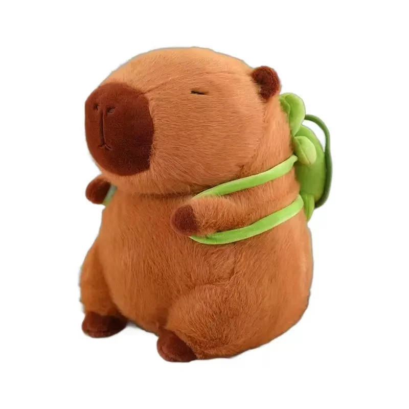 Capybara Plush Toy Simulation Capibara Cosplay Unicorn Dinosaur Dress Boba Bread Fruit Food Decor Birds Bubble Stuffed Animals