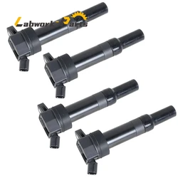 4PCS Ignition Coils Pack For 2014 2015 2016 Hyundai Elantra 1.8L Tucson 2.0L