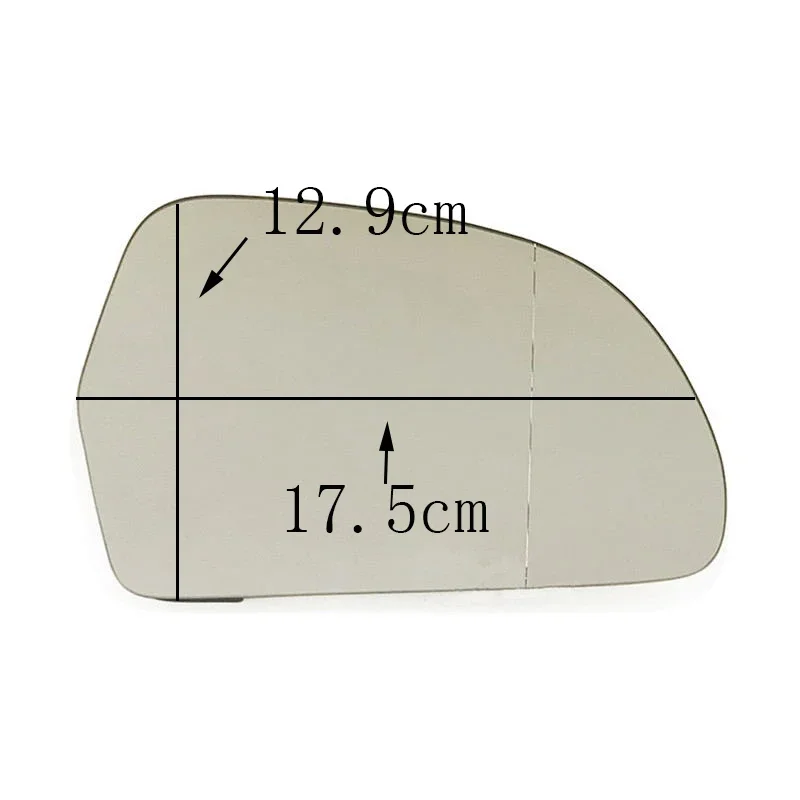 For AUDI A4 B8 2009-2012 A6 C6 2009-2011 Q3 2013-2018 Auto Left Right Heated Wing Rear Mirror Glass 8T0857535E 8T0857536E