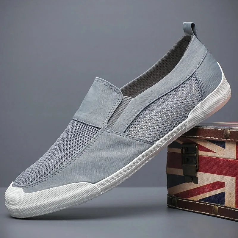 Men Casual Shoes Canvas Man Male Fashion Flats Brand Shoes Man Driving Working Shoes for Men