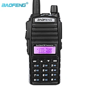 Портативная рация baofeng uv 82 uv82 Любительская Двухдиапазонная UHF VHF CB двухсторонняя охотничья рация