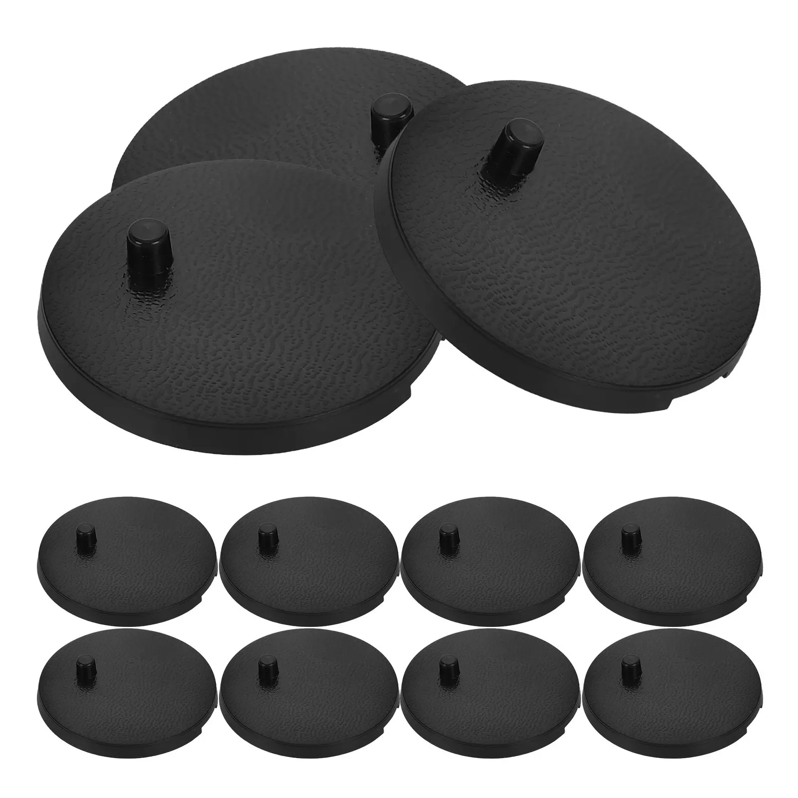 20pcs 6 Inch Action Figure Base St Display Round Square Compatible Durable Plastic Figures Stable Design Easy