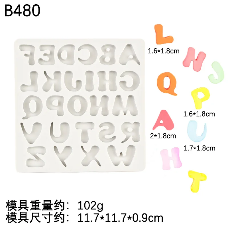 Силиконовая-форма-с-английским-алфавитом-для-выпечки-торта-десерта-украшения-b479