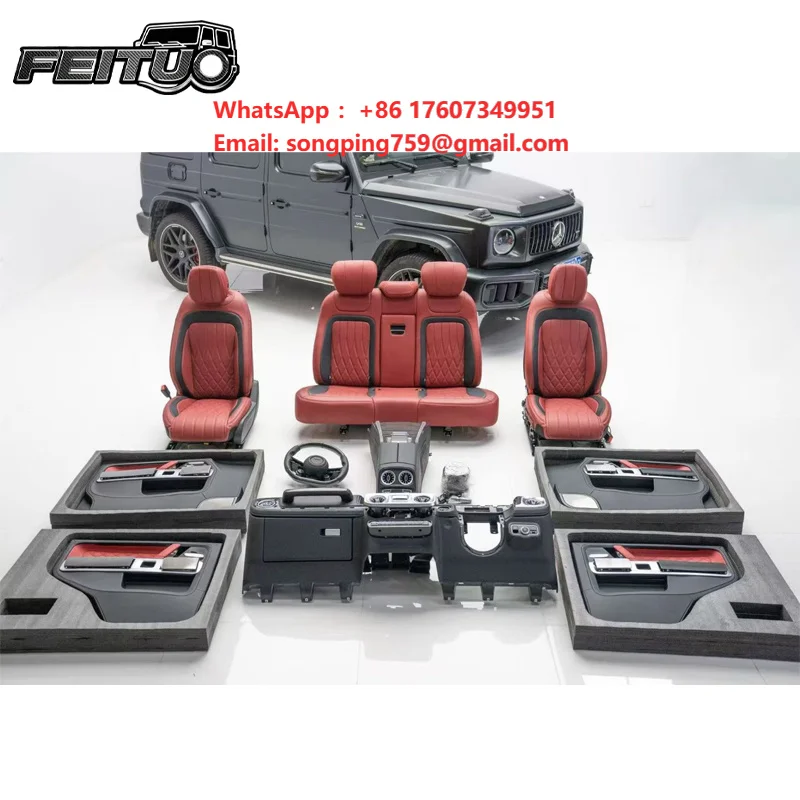 Lompard Interior Upgrade Kit Auto Interior Accessories With Leather Material New Condition for Mercedes G Class