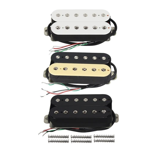 FLEOR 1 pieza de guitarra Alnico 2 pastilla Humbucker piezas de guitarra eléctrica