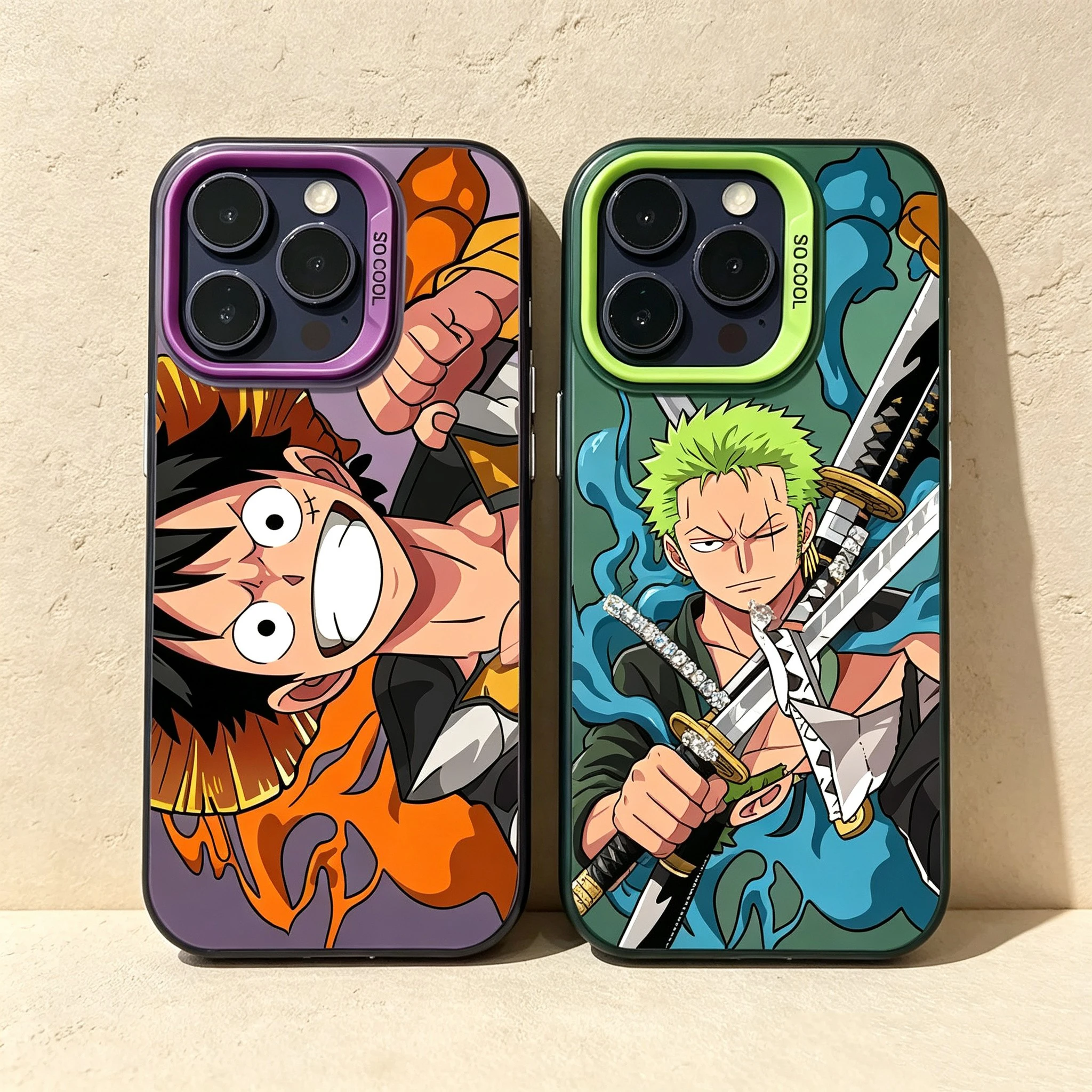Anime Ones Pieces Luffys Zoros Phone Case for Samsung Galaxy A37 A57 A17 A16 A35 A55 A25 A05S A15 A56 A54 A36 A34 A24 A26 4G 5G