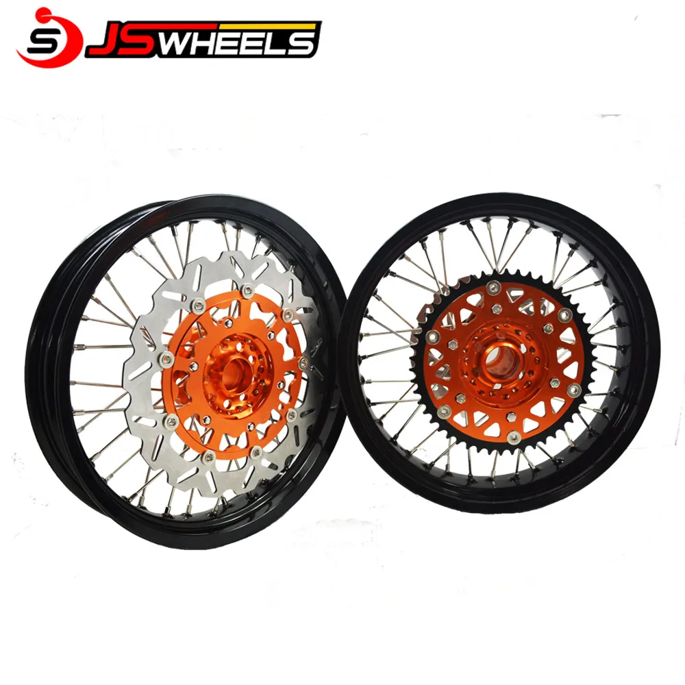 High Quality17 Inch Motorcycle Wheel Super Motard Wheels for  SX SXF EXC 450