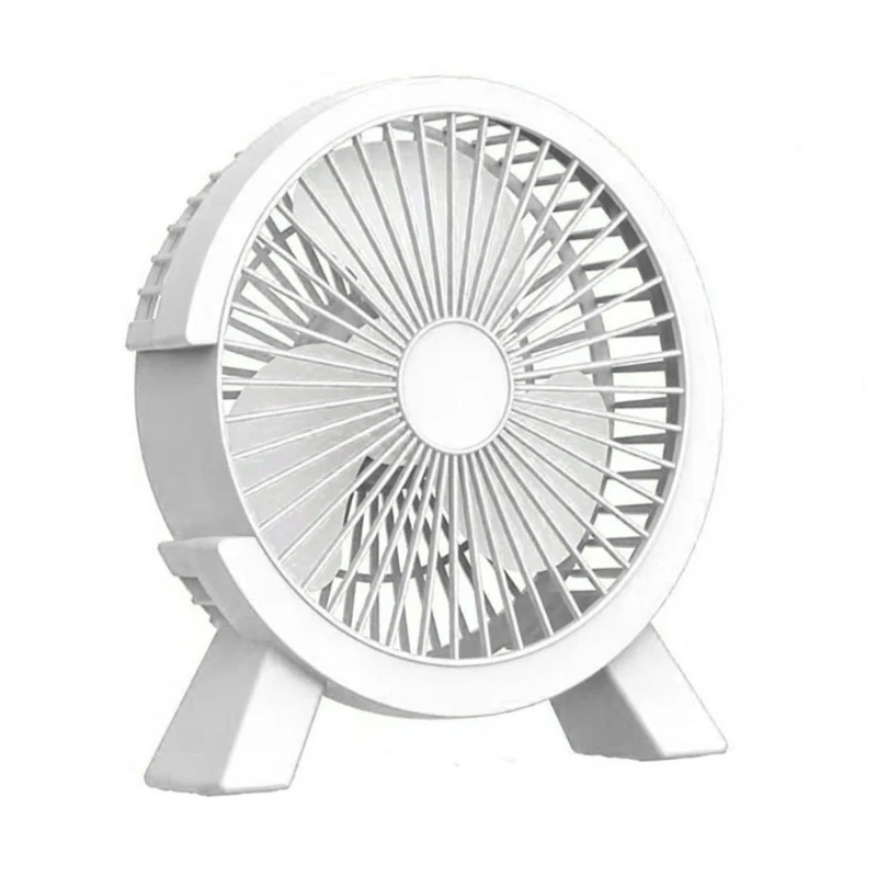 2023 New Retro USB Desktop Fan Without Battery Personals Small Table Air Circulators