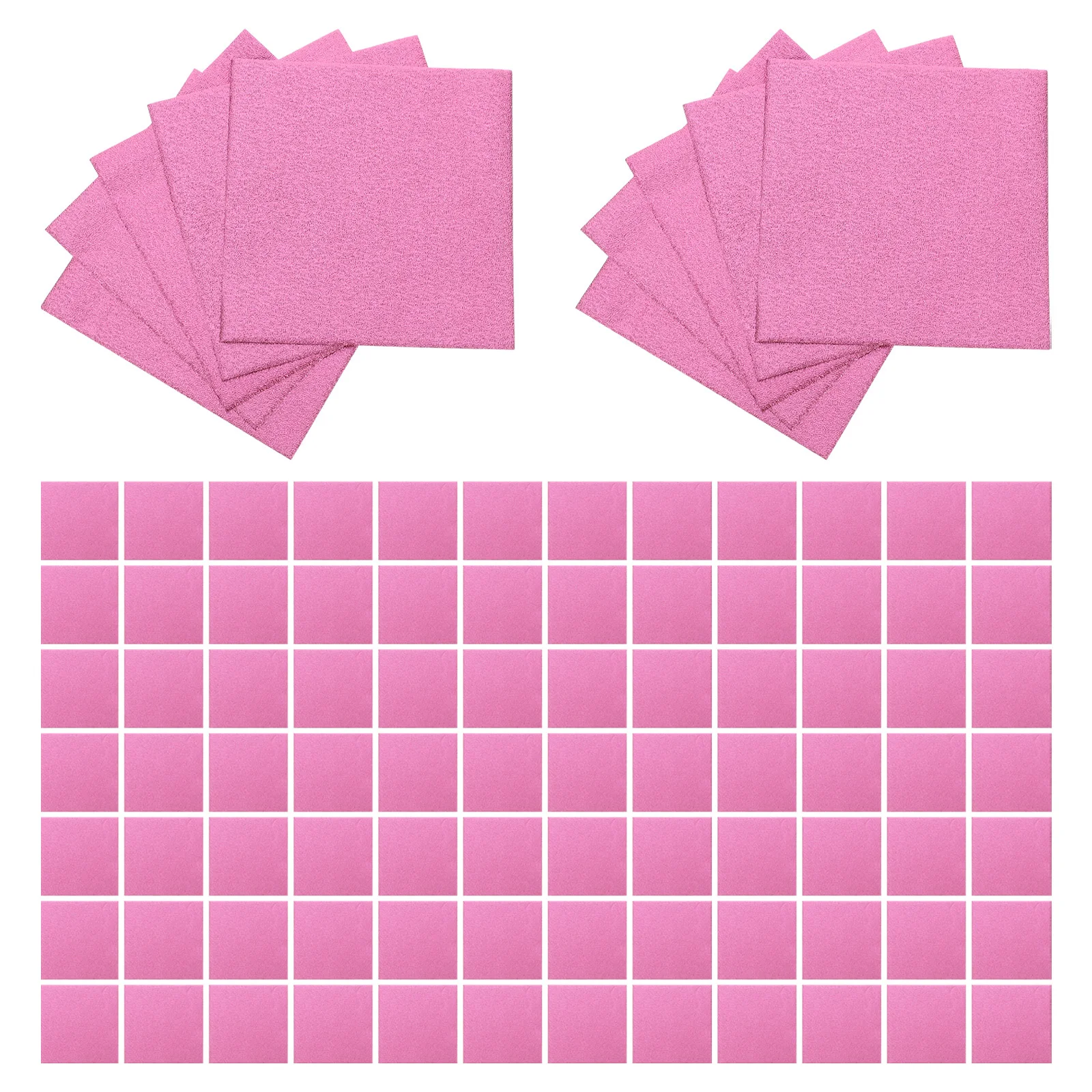 

1000Pcs 3.14 Inch Pink Foil Candy Wrappers Elegant Design for Homemade Treats Freshness Preservation Candy Papers for Chocolates