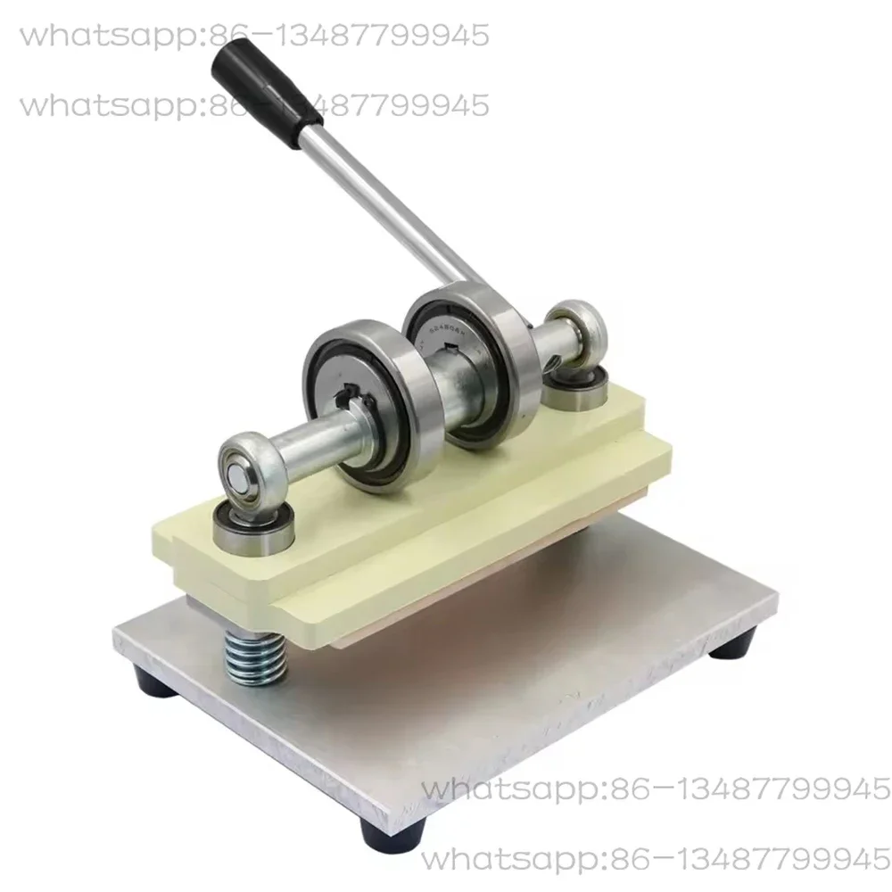 Manual Press Cutting Machine for Leather - 0.8T Portable Die Cutting Stamping Press   Leather Cutter for PVC  Paper  Fabric