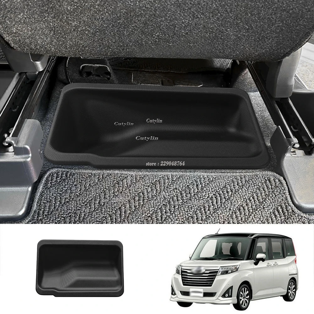 Para TOYOTA ROOMY 2022 2023 2024, organizador de almacenamiento debajo del asiento, caja de almacenamiento debajo del asiento del conductor, accesorios para el coche