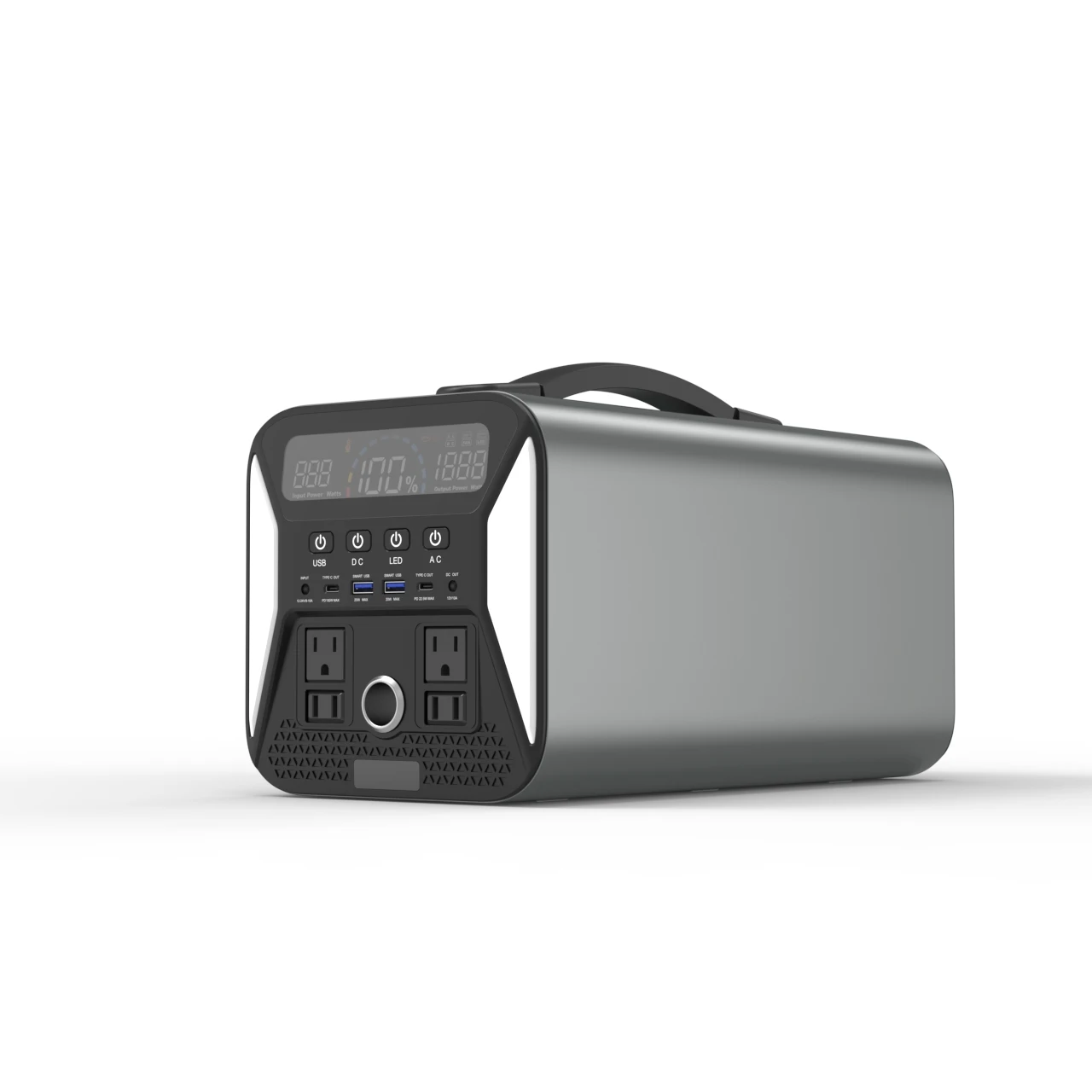

Lithium 1000W Portable Power Station for Camping Home Emergency