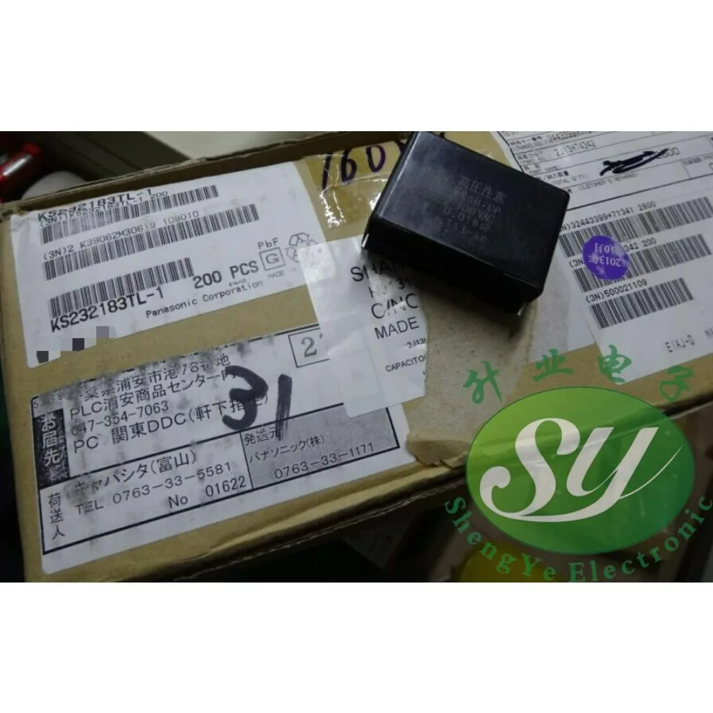 

0.018uf/2300vAC 18nf 183 Brand New 47mm Film Capacitor KS232183TL