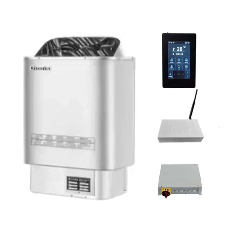 

App WiFi Bluetooth Controlled 8KW Steam Sauna Room Portable Dry Sauna Heater Smart Sauna Stove