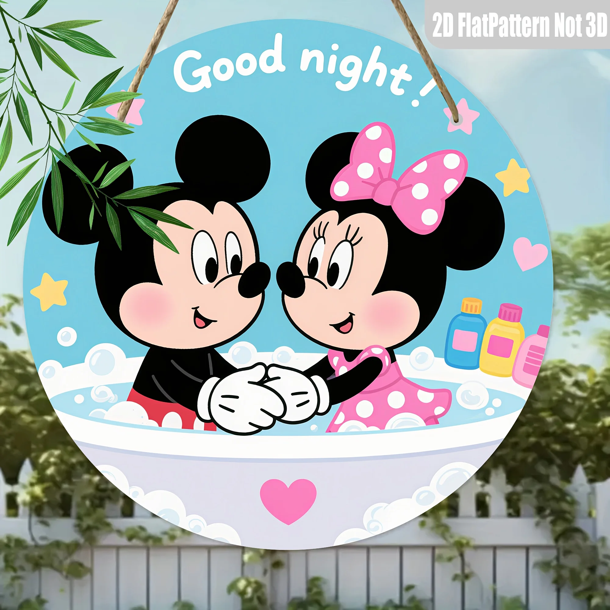 2D Flat, 1Pc Disney…