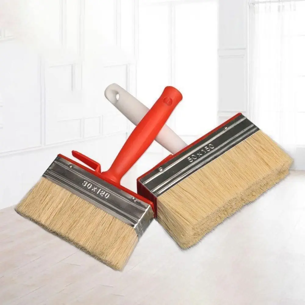 

Thickened Paint brush Rivet reinforcement Apply evenly Soft bristled wall brush Plastic handle Cleaning Tool Wall brushing tools