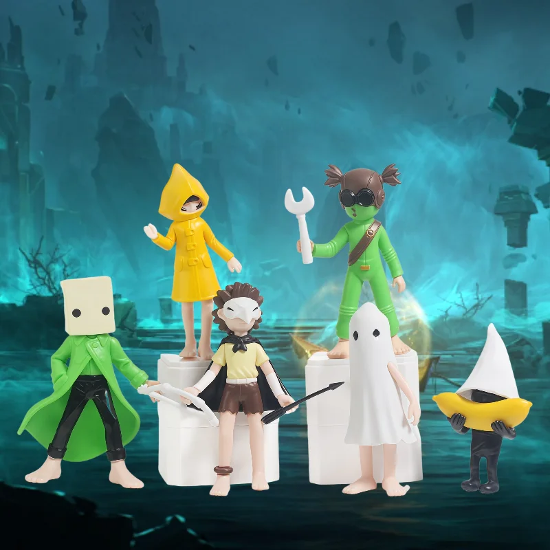 

Little Nightmare Standing, Scary Game Character Statues,collection Model Statues,home Desktop Decorations,children's Adult Gifts