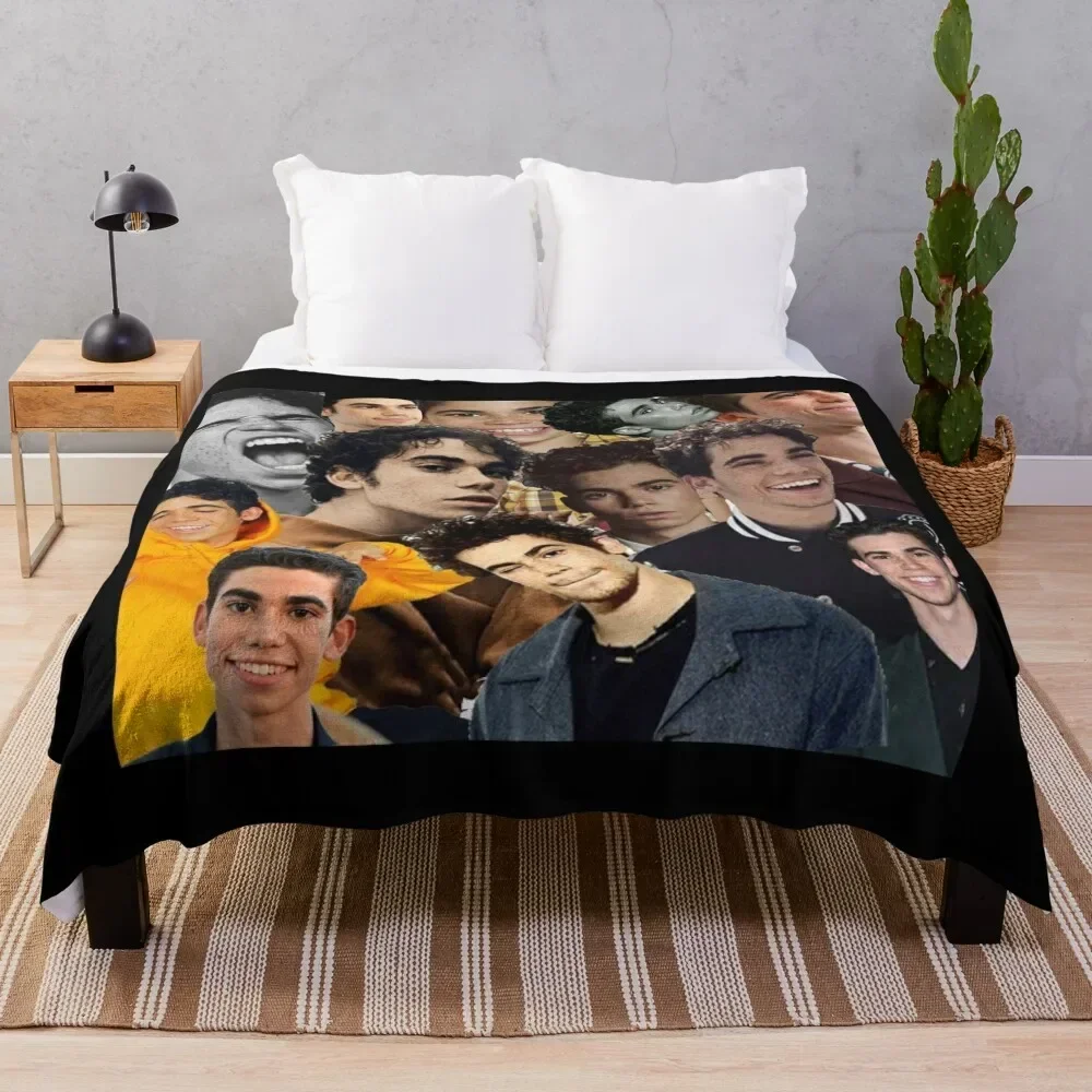 Cameron boyce collage design 2019 Throw Blanket Sofa Decorative Beds Blankets