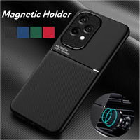 Rugged Non-Slip Case for Honor 200 Lite 90 Protective Cover For Honor 200 Pro Car Magnetic Suction Holder Coque Fundas Capa