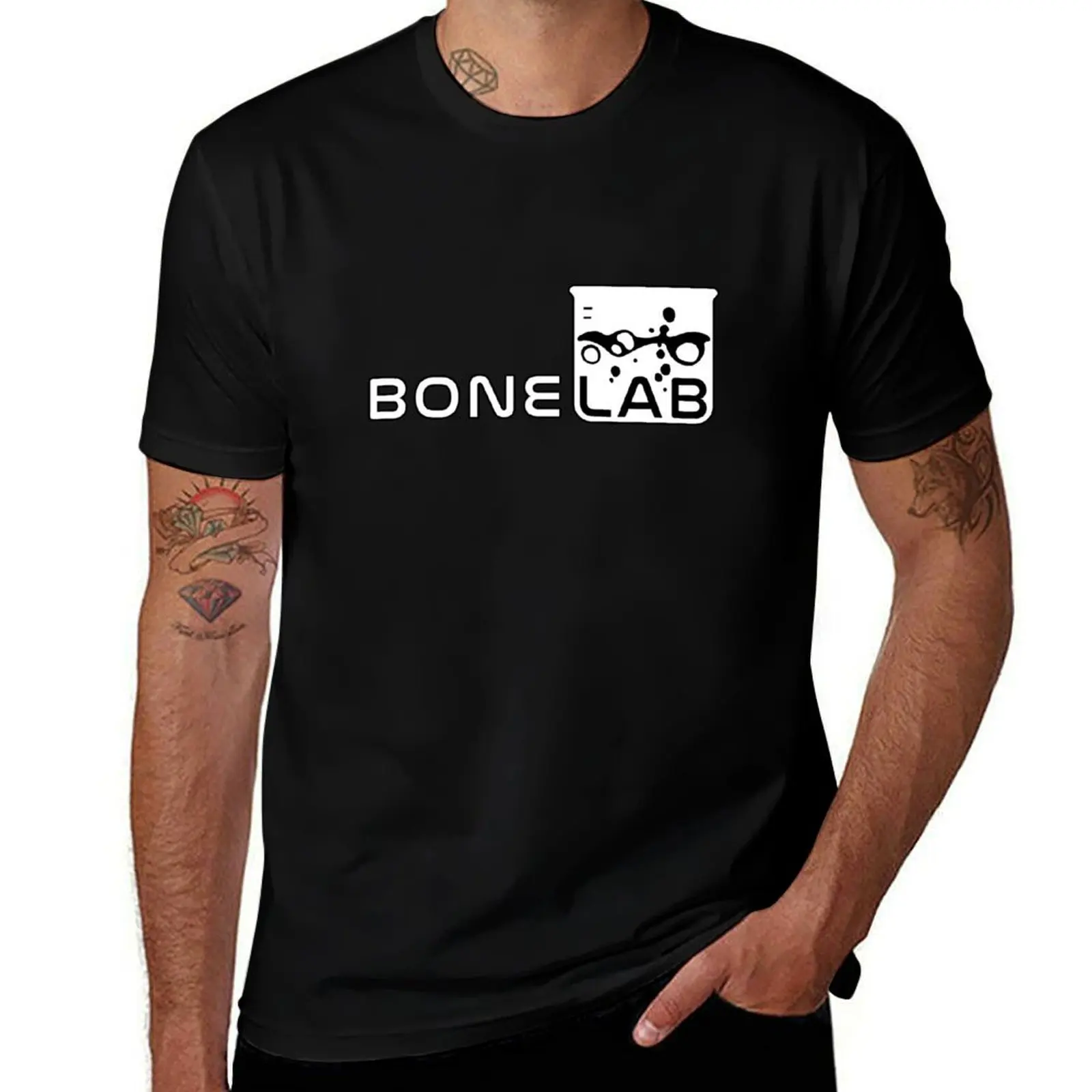

man shirts t with 100% border cotton shirt man t man T-Shirt BONELAB designer luxury shirt t