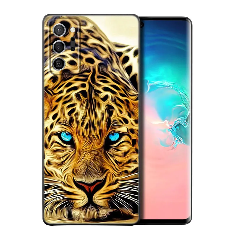 Custodia per telefono con stampa leopardata tigre per Samsung M30 M31 S Note 10 Lite 20 Ultra M11 M12 M21 M22 M23 M32 M33 M52 M53 J2 Pro J4 J6 + J8