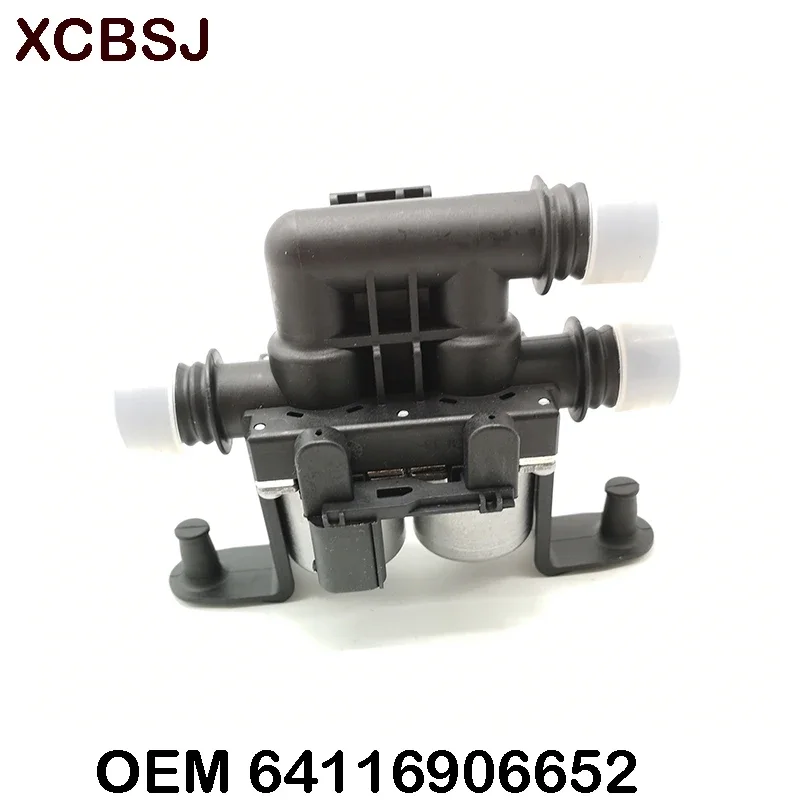 Heater Control Valve Solenoid 64116906652 For BMW E60 E63 E65 E66 535i 535i xDrive 535xi 545i 550i 645Ci X5 5 6 7 Series