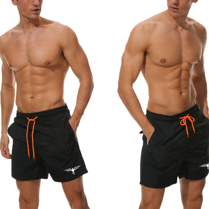 Sommer neue Jogging hose Herren weiße Shorts lässige Basketball Strand hose einfarbig