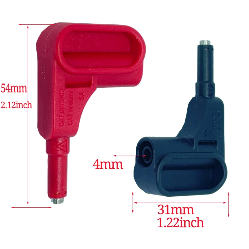 Magnetprüfspitze, Magnetsonden für 4-mm-Bananen-Digitalmultimeter, Megohmmeter – Detail 6