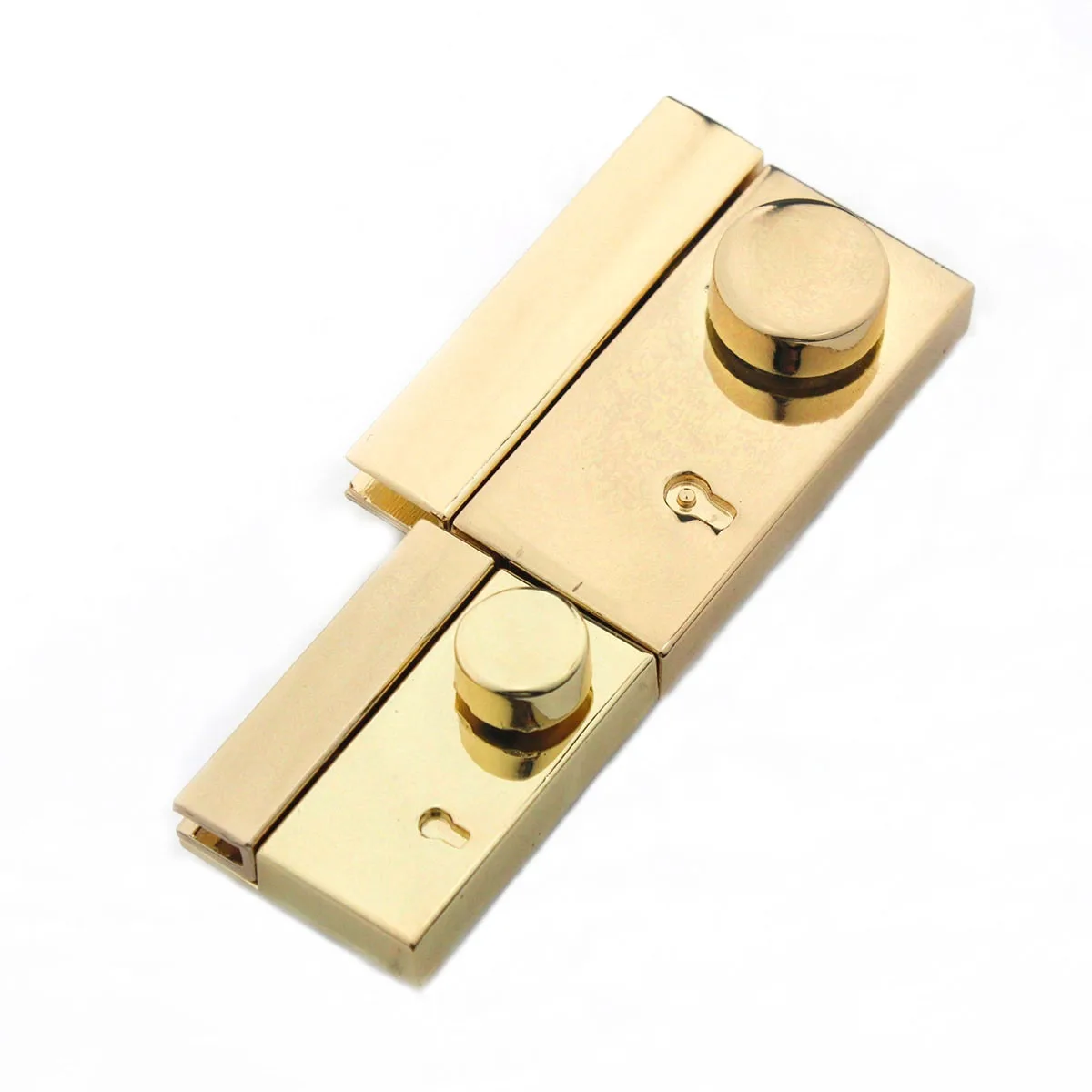 1pcs Metal Push Lock Rectangle Fashion Switch Lock For DIY Handbag Bag Purse Luggage Hardware Closure Bag Parts Accessories