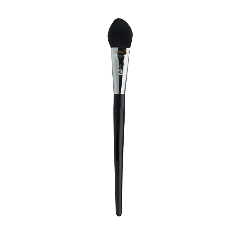 Professional Concealer Makeup Brush Goat Hair No.73 Flat Tongue Shape Pro Presicion Blush Brush Foundation Cosmetic Beauty Tool