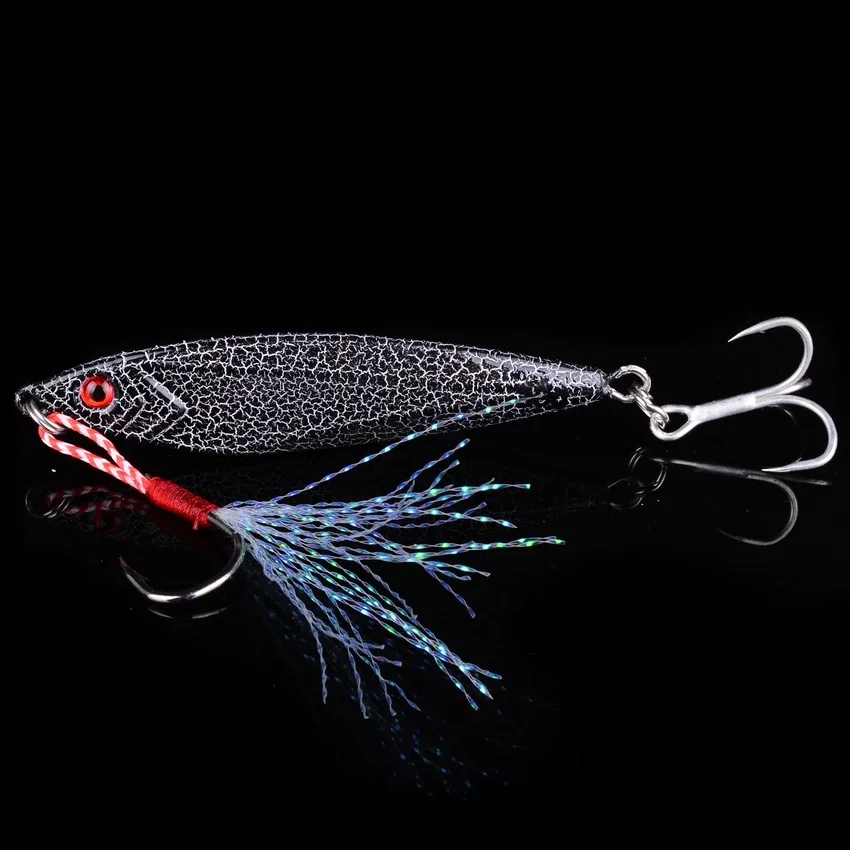 1Pcs  Metal Jig VIB Fishing Lure 14G 21G 30gG Sinking Lures Sea Jigs Spoon Winter Fishing Good For Fishing Jigging Hard Ice Bait