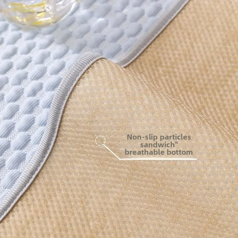 1 قطعة منشفة أريكة ملمس التبريد للصيف العالمي عدم الانزلاق مسند الذراع أريكة أغطية تنفس الجليد الحرير الأريكة وسادة ديكور المنزل شوبافاباديد