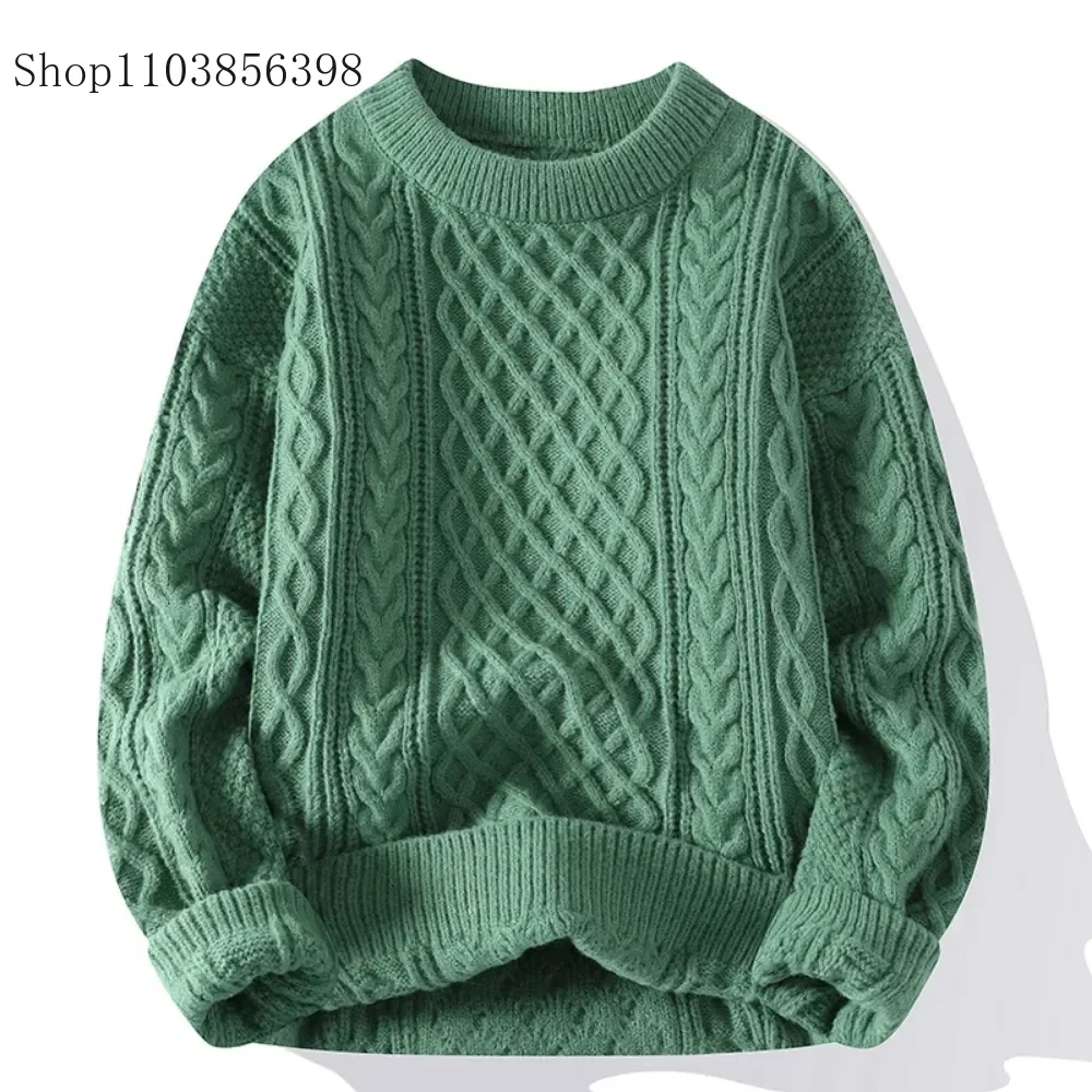 Brand Christmas Sweaters Men Crewneck Sweater Men Pullover Jumpers Fashion Clothing Autumn Winter Tops Male Knitted Sweatshirts