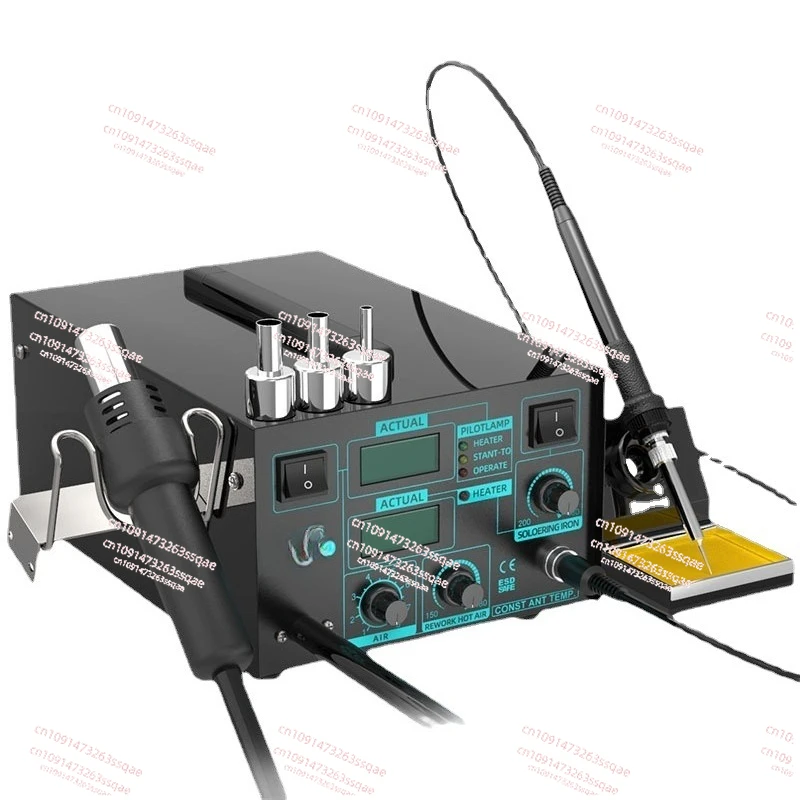 

862DPump Air Flow Adjustable Hot With Soldering Soldering Station 2in1 hot desoldering station