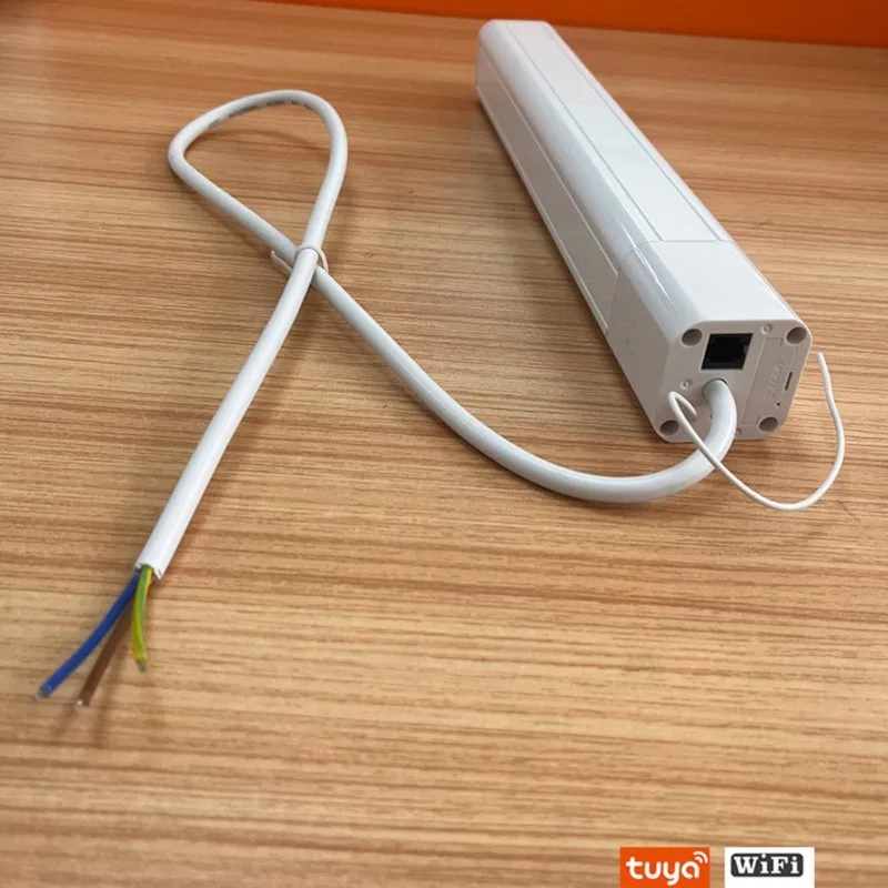 L60A Tuya Wifi Smart Electric Curtain Motor With Voice Control- Remote App Support, 100-240V, For Jialisi Curtain Tracks Operati