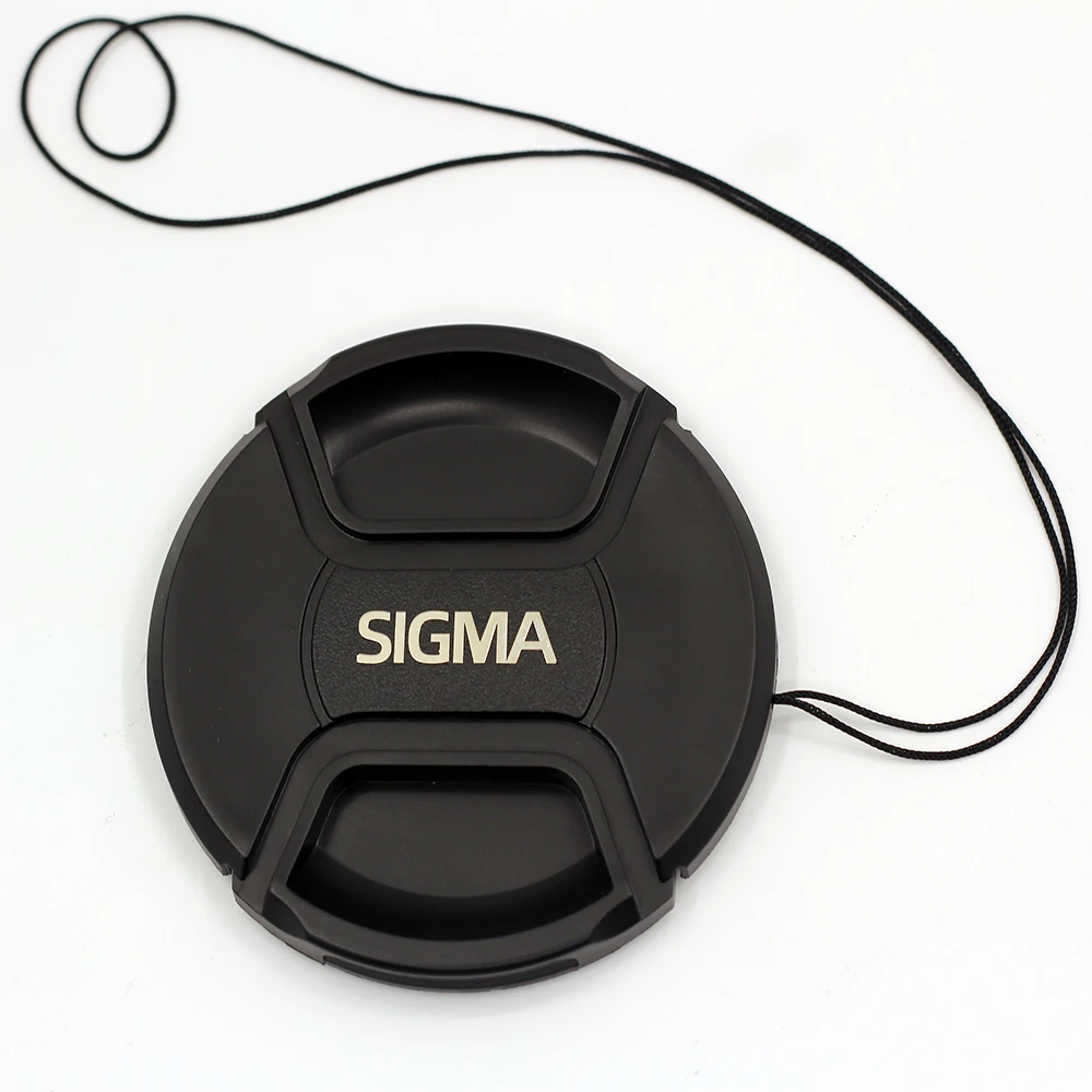 82mm Camera Lens Cap Snap-on Cap Cover With Anti-lost Rope For Sigma Camera Lens 135 1.8 24-35 24-70 24-105 20mmf1.8