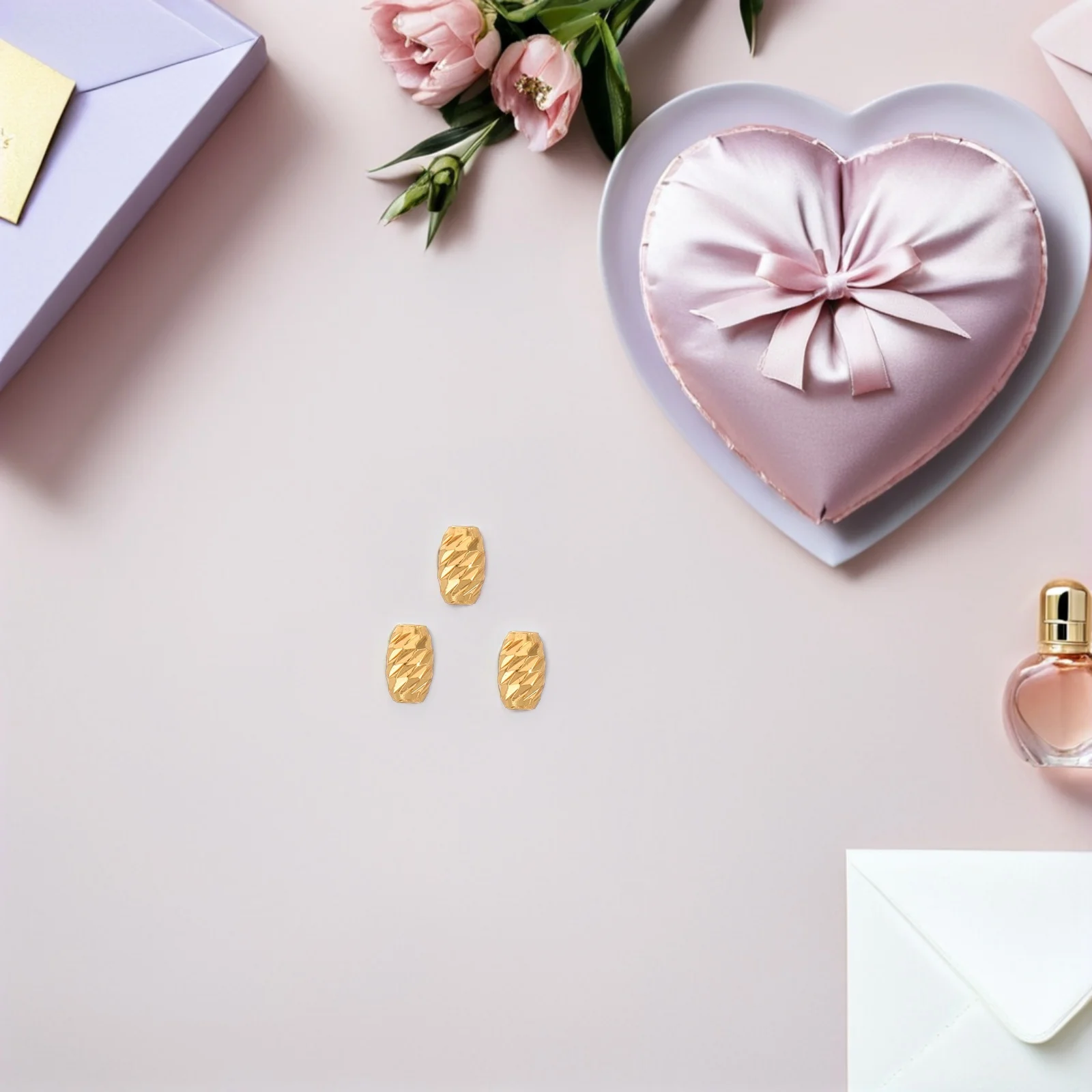 

6 шт. бусины-разделители из саржи 0,2 х 0,12 дюйма с большим отверстием для изготовления ювелирных изделий своими руками, браслетов, ожерелий, ремесел