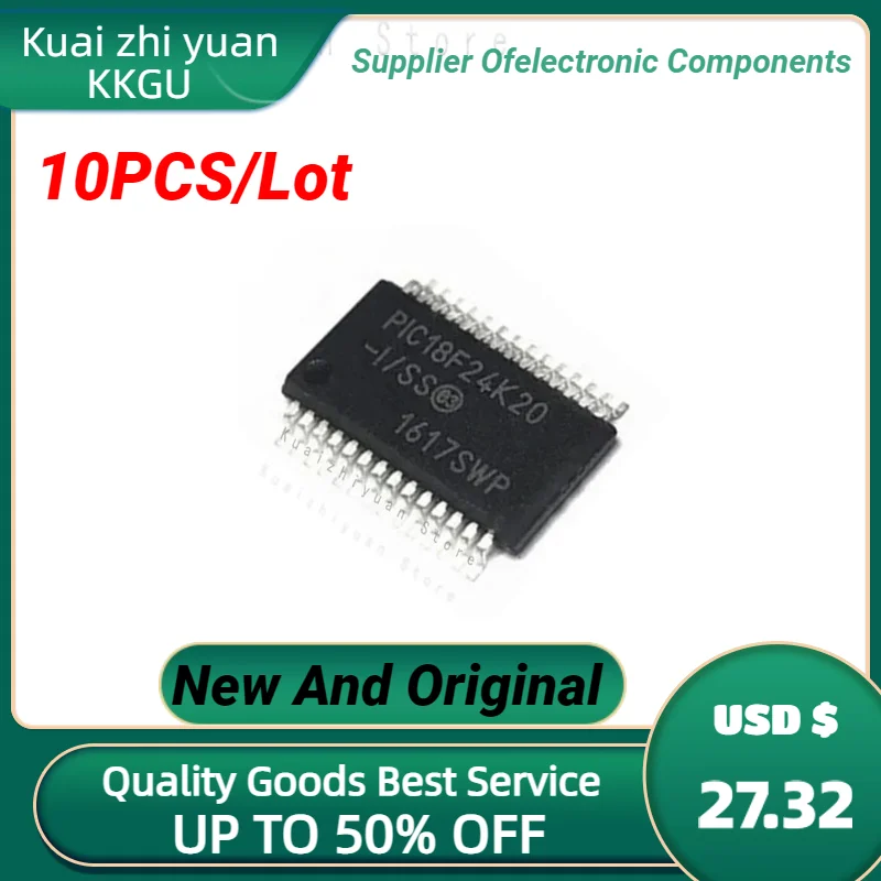 

10PCS/Lot New And Original PIC18F24K20-I/SS PIC18F24K20-E/SS IC MCU Chip Mic SSOP28 TSSOP Chipset Quality Goods