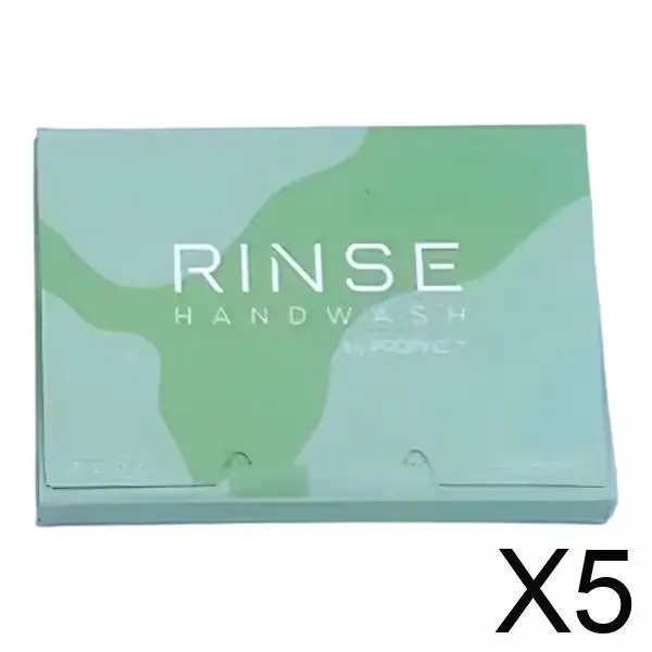 

5x 100x Portable Soap Sheets Soap Flakes 1 Box Mini Lightweight,Disposable Hand Wash Soap Paper,Soap Paper for Indoor,Travel