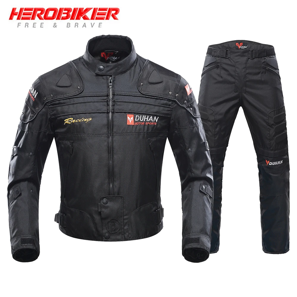 

Men's Motorcycle Riding Jacket Winter Warm And Windproof Riding Jacket Off-road Motorcycle Racing Anti Drop Waterproof Jacket