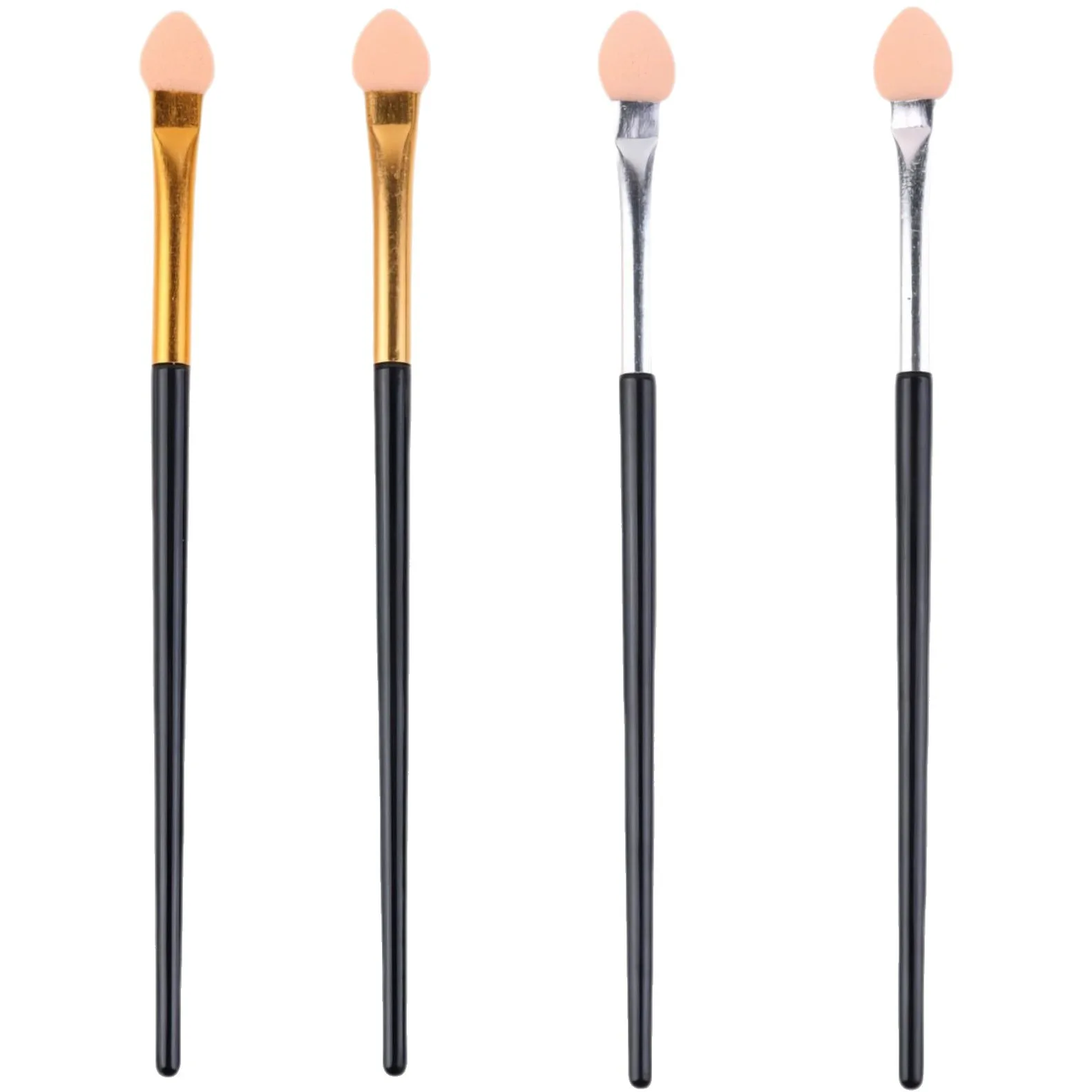 Mix 6Pcs Premium latex single-head double-sided eyeshadow Brush Eyeshadow Stick Makeup tool Sponge Head Smudge Brush