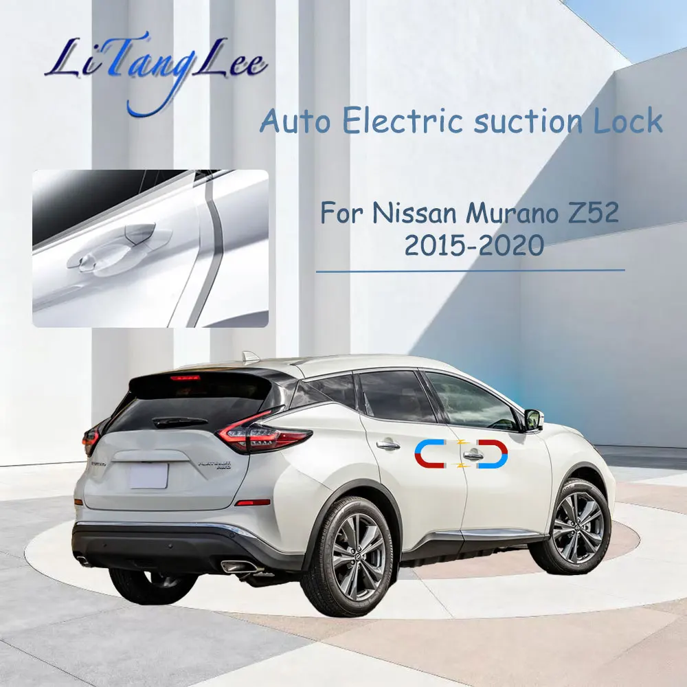 

For Nissan Murano Z52 2015-2020 ​​Car Soft-Close Door Latch (with Pass Lock Actuator) - Electric Suction Silent Closer