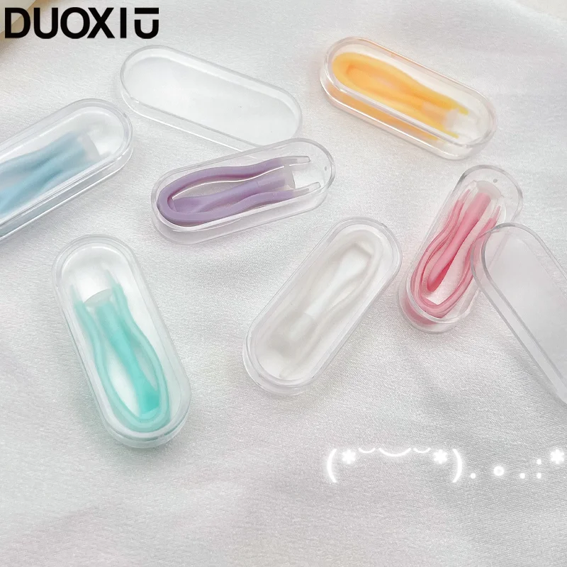

DUOXIU 1 Set Practical Convenient Contact Lenses Soft ColorTweezers Suction Stick For Special Clamps Tool Lens Inserter Remover