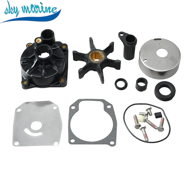 432955 438597 Water Pump Impeller Repair Kit For Johnson Evinrude OMC 50-175HP Outboard 438597 432955