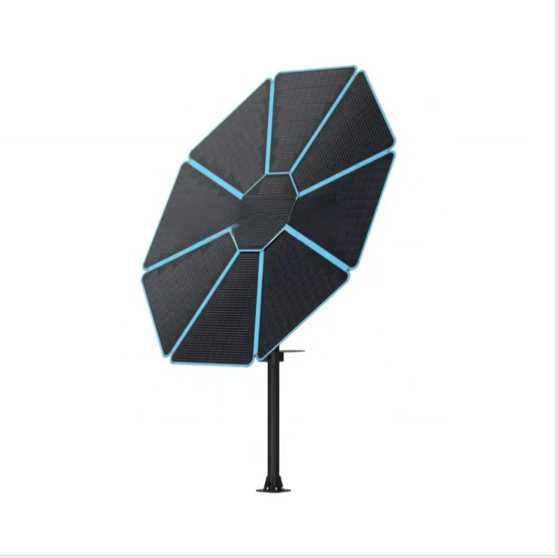 

Solar Sunflower One Axis Tracker Manual Tracking Installation System Panel Off Grid