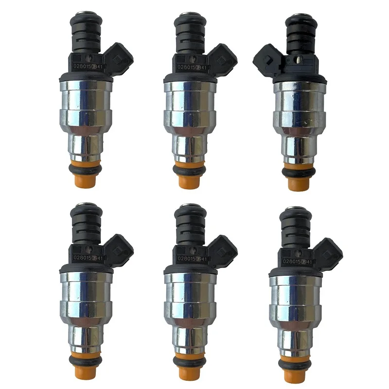 6PCS 0280150941 Fuel Injectors Set for Ford 1990-1992 F-150 4.9L 4.9 I6 90 91 92