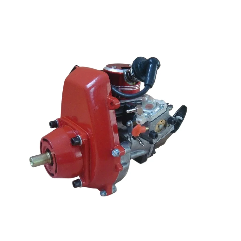 26cc ship model oil engine, remote control model racing single-cylinder water-cooled pull engine, two-stroke ignition