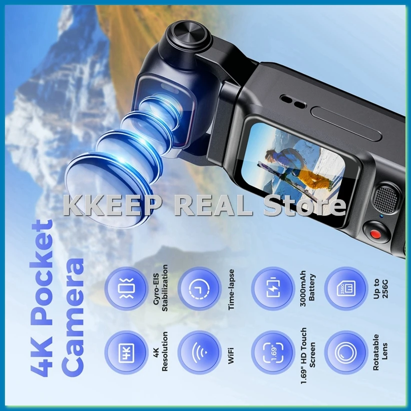 4K Hd Portable Pock…
